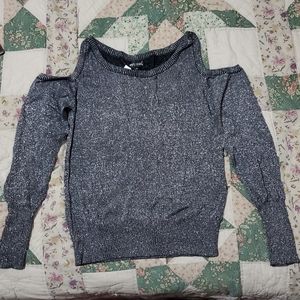 Wet Seal open shoulder sweater